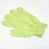 2x světle zelená peelingová rukavice