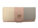 Dámská tříbarevná peněženka HSF-01 Pink