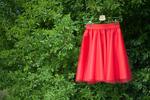 Tylová sukně | Velikost: UNI | Červená