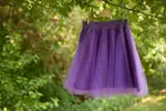 Tylová sukně | Velikost: UNI | Fialová