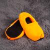 Nahřívací papuče, zářivě oranžovo-černé | Velikost: 36 až 40