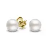 Náušnice Gold Pearl Ball