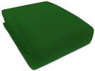 Prostěradlo FROTÉ Barva prostěradla: Tmavě zelená (202) | Velikost: 90 x 200 cm