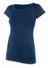 Dámské prodloužené tričko denim | Velikost: S