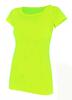 Dámské prodloužené tričko - neon zelená | Velikost: S