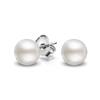 Náušnice pecky Pearl Mini Ball | Bílá