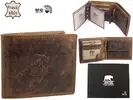 Pánská peněženka Hunters premium, 303, na šířku | Hnědá