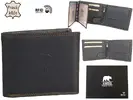 Pánská peněženka Hunters premium, 305, na šířku | Černá