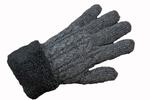 Pánské extra teplé rukavice | Tmavě šedá