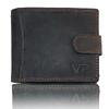 Kožená peněženka, model 6 | Černá
