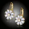 Náušnice Brillance Marquise Gold