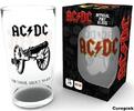 Sklenice AC/DC: Logo (čirá)