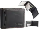 Pánská peněženka Wild II | Černá