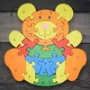 Dřevěné puzzle – Medvídek