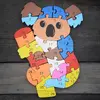 Dřevěné puzzle - Koala