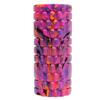 TnP Pěnový masážní válec 34 cm x 14 cm - fialový (směs barev)