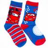 2 páry ponožek, Cars 3 | Velikost: 23-26 | Červeno-modrá