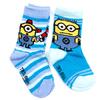 2 páry ponožek, Mimoni 6 | Velikost: 23-26 | Modrá