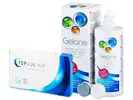 Čočky TopVue Air, 6 ks + Gelone, 360 ml