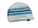 Čepice Beanie Haven – bílá/modrá | Velikost: S/M