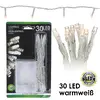Vánoční světelný řetěz 30 LED - teplá bílá