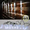 Řetězy s LED rampouchy, 40 LED - bílá