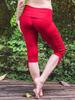 Jógové kalhoty s vázáním | Velikost: S | Červená