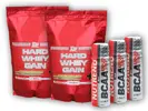 2x Gainer, 1 kg + dárek: 3x BCAA Liquid Shot | Velikost: Vanilka