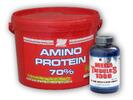 Amino Protein 70%, 3500 g + dárek: Mega Tribulus 1000, 200 tablet | Velikost: Vanilka