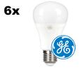 6 LED svíček GE o výkonu 5 W - teplá bílá