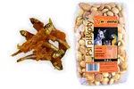 Sušená rybička obalená kuřecím masem, 80 g + Piškoty s hroznovým cukrem, 120 g