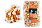 Kalciová mini kostička s kachním masem, 80 g + Piškoty s hroznovým cukrem, 120 g