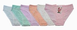 6x dámské bavlněné kalhotky | Velikost: S/M | MIX 6 barev