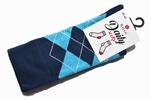 Pánské ponožky "Daily socks" | Velikost: 40-43 | Modrá/Karo