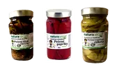 Dárkové balení pečené zeleniny cuketa, lilek a paprika Natura Secret