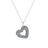 Ocelový náhrdelník Levien Rocks Heart