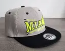 Snapback čepice Miami | Šedá/černá/žlutá