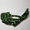 Nylonový náhubek – černo-zelená | Velikost: Materiál: Nylon vel. 0