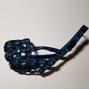 Nylonový náhubek – černo-modrá | Velikost: Materiál: Nylon vel. 0