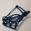 Náhubek pro mopsla – černo-zelená | Velikost: Materiál: Nylon vel. 1