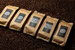 5 x 200 g SET č.5: Zrnková káva pražená na Slovensku (Brazília / Kostarika / Mexico / Brazília+India / Kostarika+India