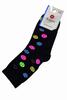 Dámské ponožky "Daily socks" | Velikost: 37-40 | Černá/Smile