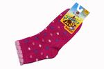 Dětské ponožky "Daily socks" | Velikost: 25-28 | Růžová/kulky