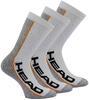 3 Páry ponožek Head Stripe F | Velikost: 35-38 | Bílá