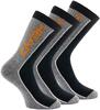 3 páry ponožek Head Stripe E | Velikost: 35-38 | Černá