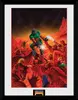 Zarámovaný plakát Doom – Classic Key Art