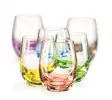 Rainbow – Set 6 sklenic na pálenku, 60 ml