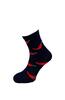 Bláznivé dámské ponožky | Velikost: 37-40 | Modrá / chilli