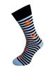 Bláznivé pánské ponožky | Velikost: 40-43 | Modrá / raci