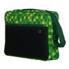Taška přes rameno Messenger Pixie Crew zelená kostka + svítící Pixie náramek | Zelená